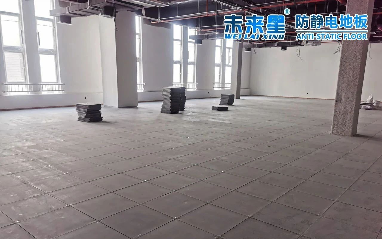 裝配式建筑施工——北京高立莊城中村安置房OA網絡地板項目
