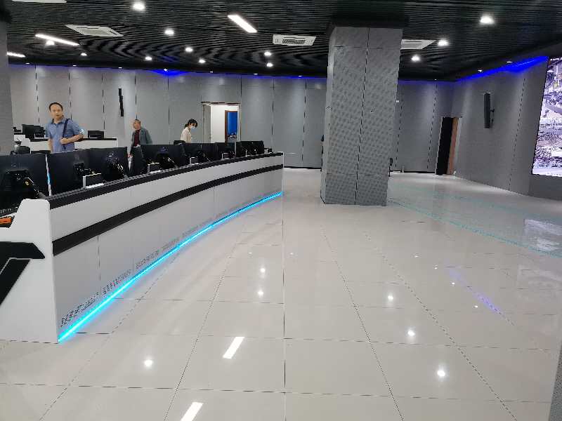 江西南昌地鐵站陶瓷防靜地板項目